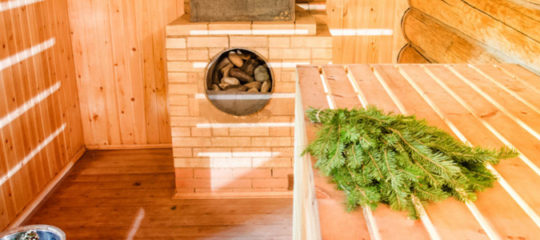 cabine de sauna